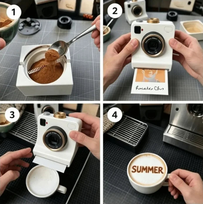 Lattevia™ Coffee Art Camera
